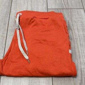Vuori Orange Performance Joggers Pants